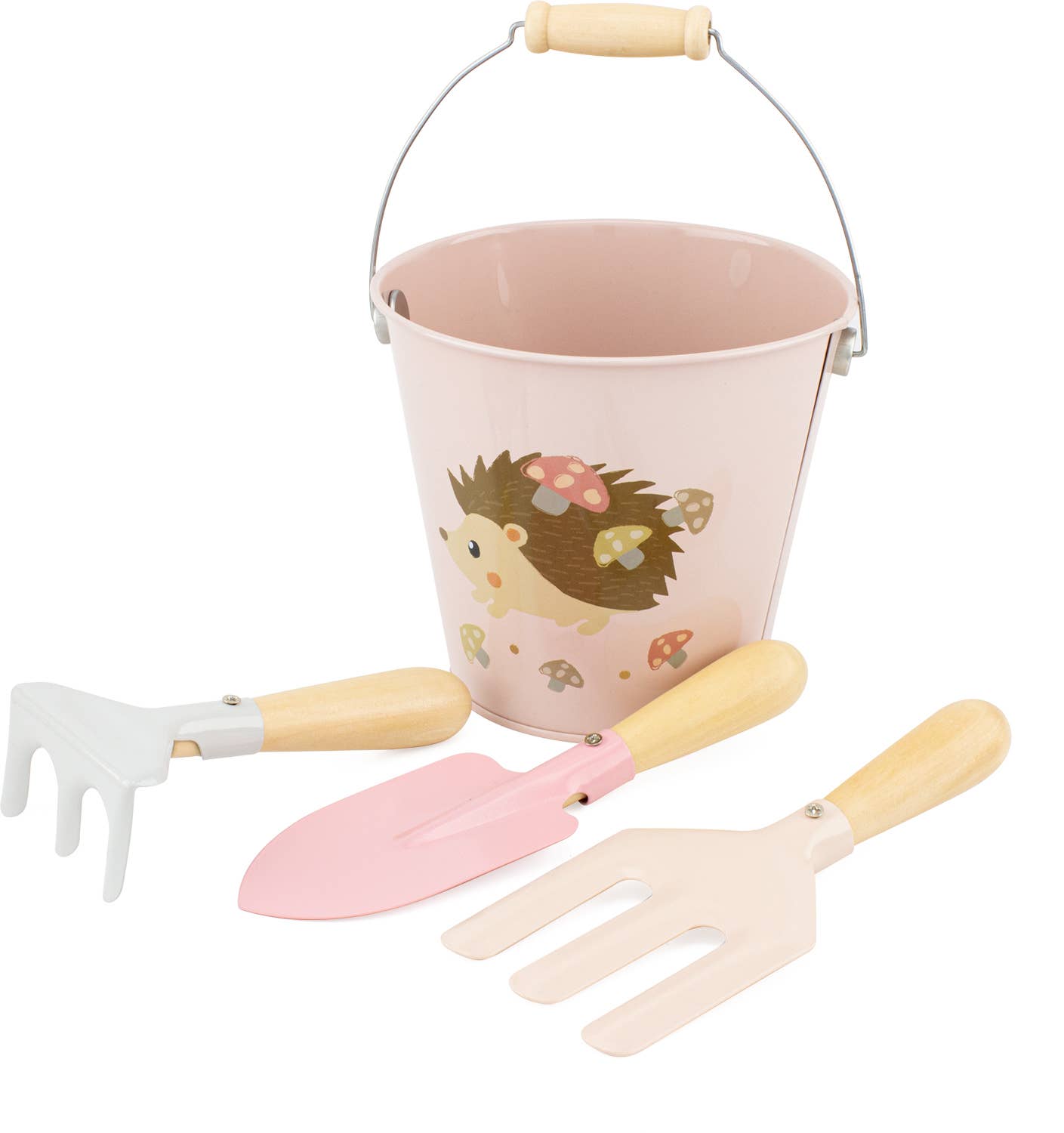 Gärtner-Set: Igel rosa