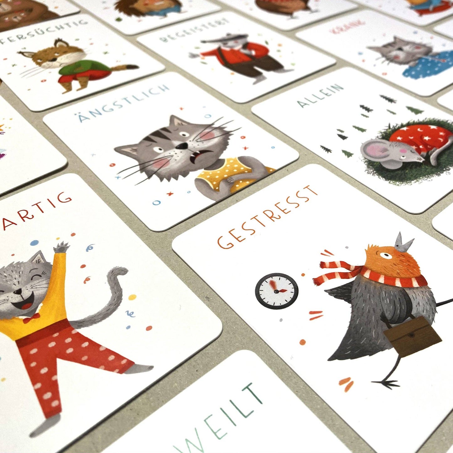 Gefühlskarten für Kinder "Starke Gefühle"