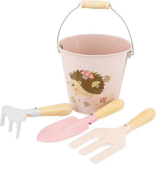 Gärtner-Set: Igel rosa