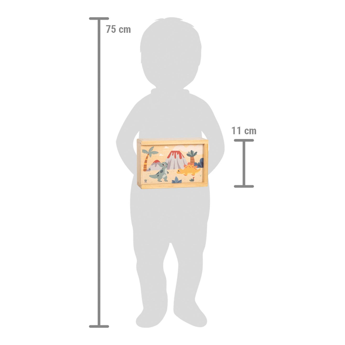 Memo „Dino“ FSC 100% | Gesellschaftsspiel | Holzspielzeug