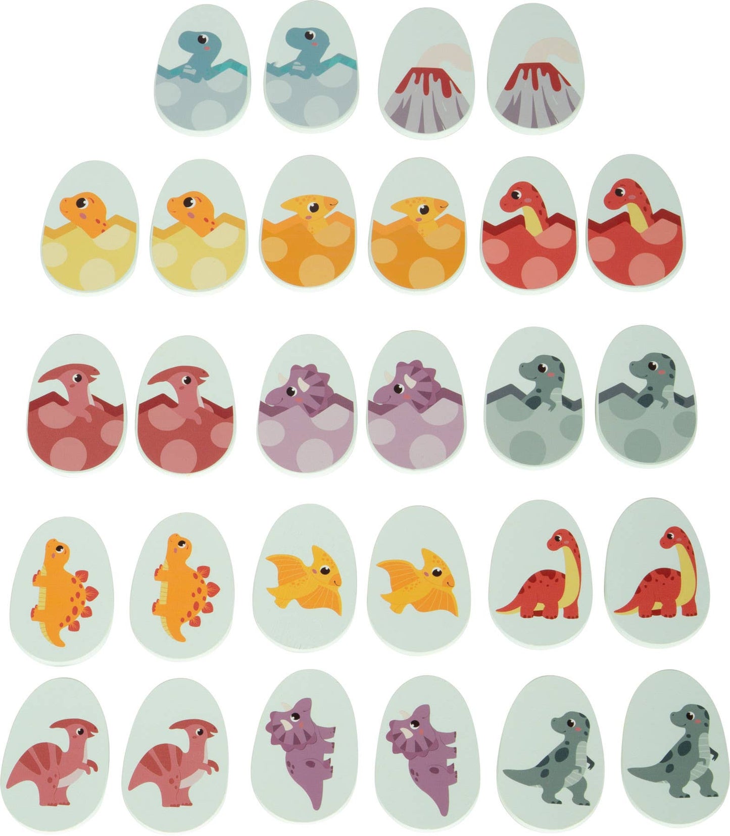 Memo „Dino“ FSC 100% | Gesellschaftsspiel | Holzspielzeug