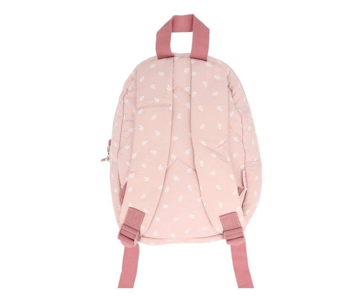 Gepolsterter Kinder-Rucksack Leaves Pink