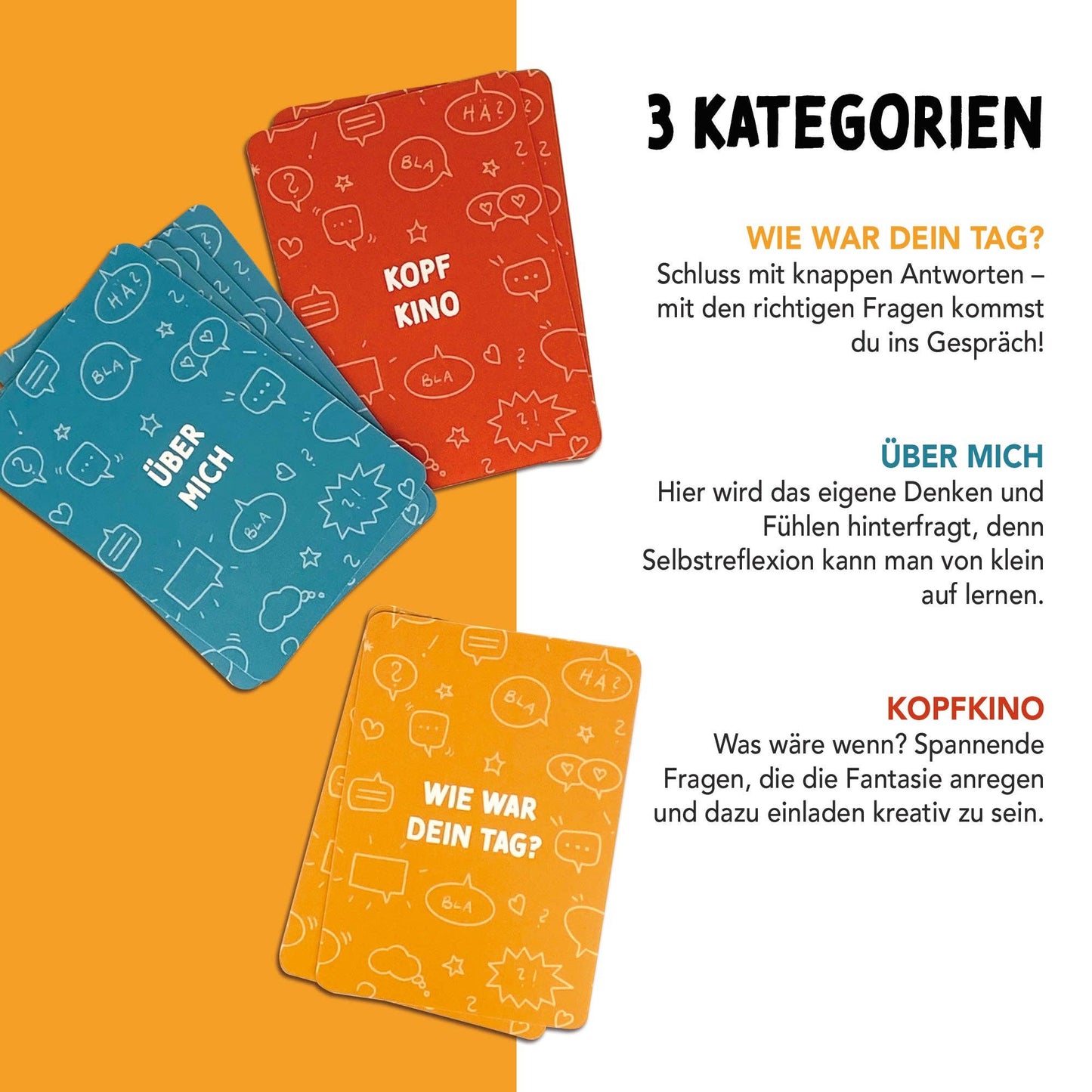 Gesprächskarten für Kinder "Erzähl doch mal"