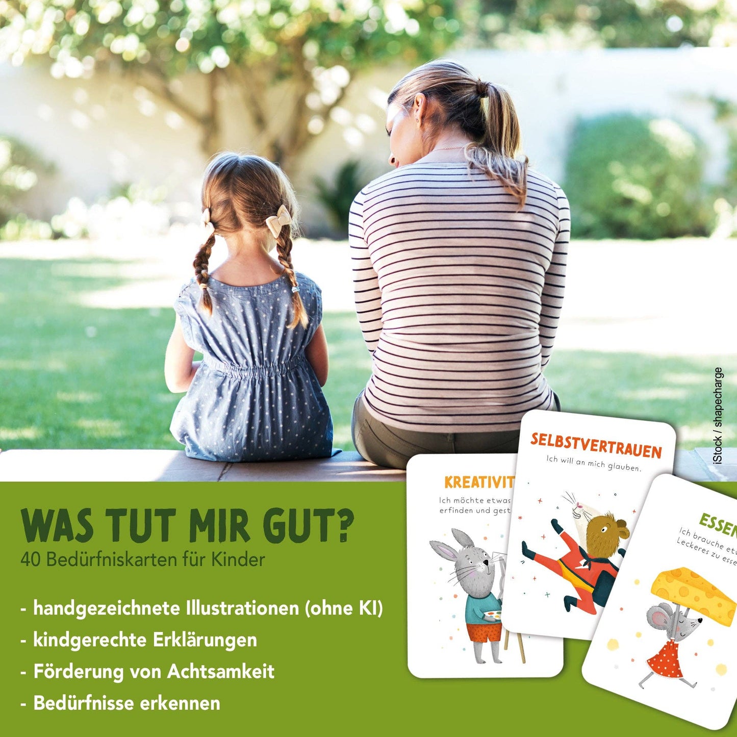 Bedürfniskarten für Kinder "Starke Wünsche"