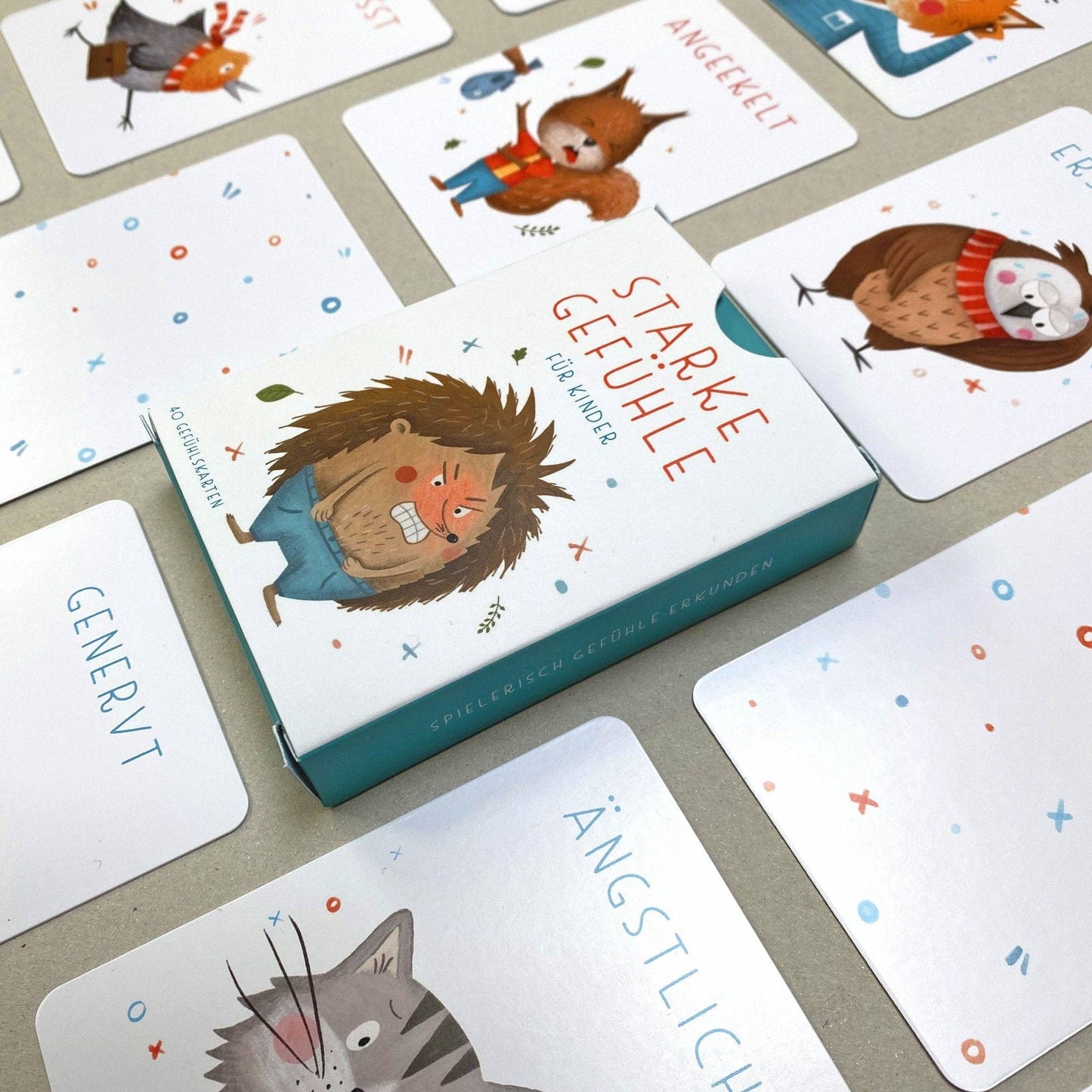 Gefühlskarten für Kinder "Starke Gefühle"