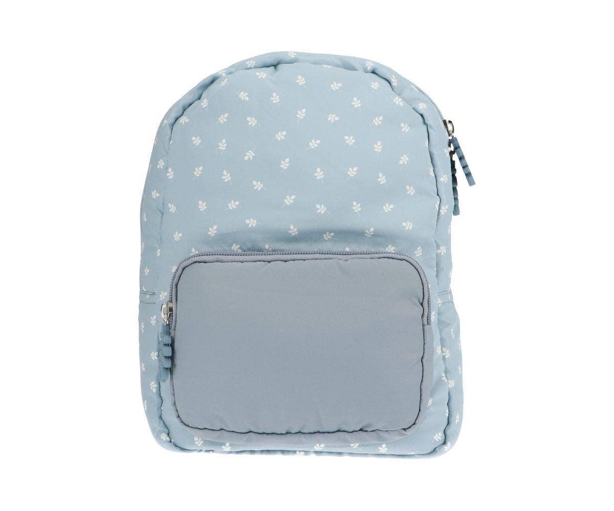 Gepolsterter Kinder-Rucksack Leaves Blau