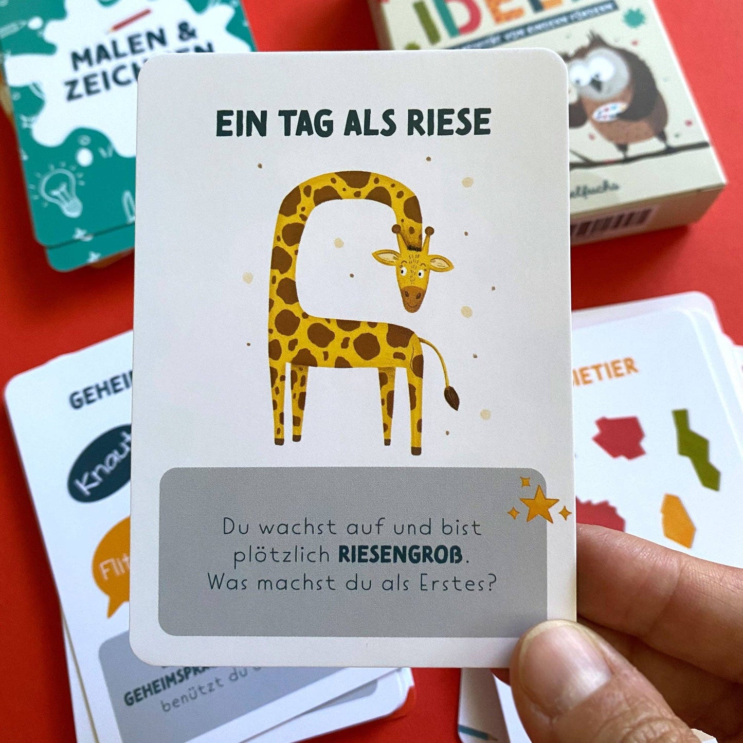 Kreativitätskarten für Kinder "Starke Ideen"