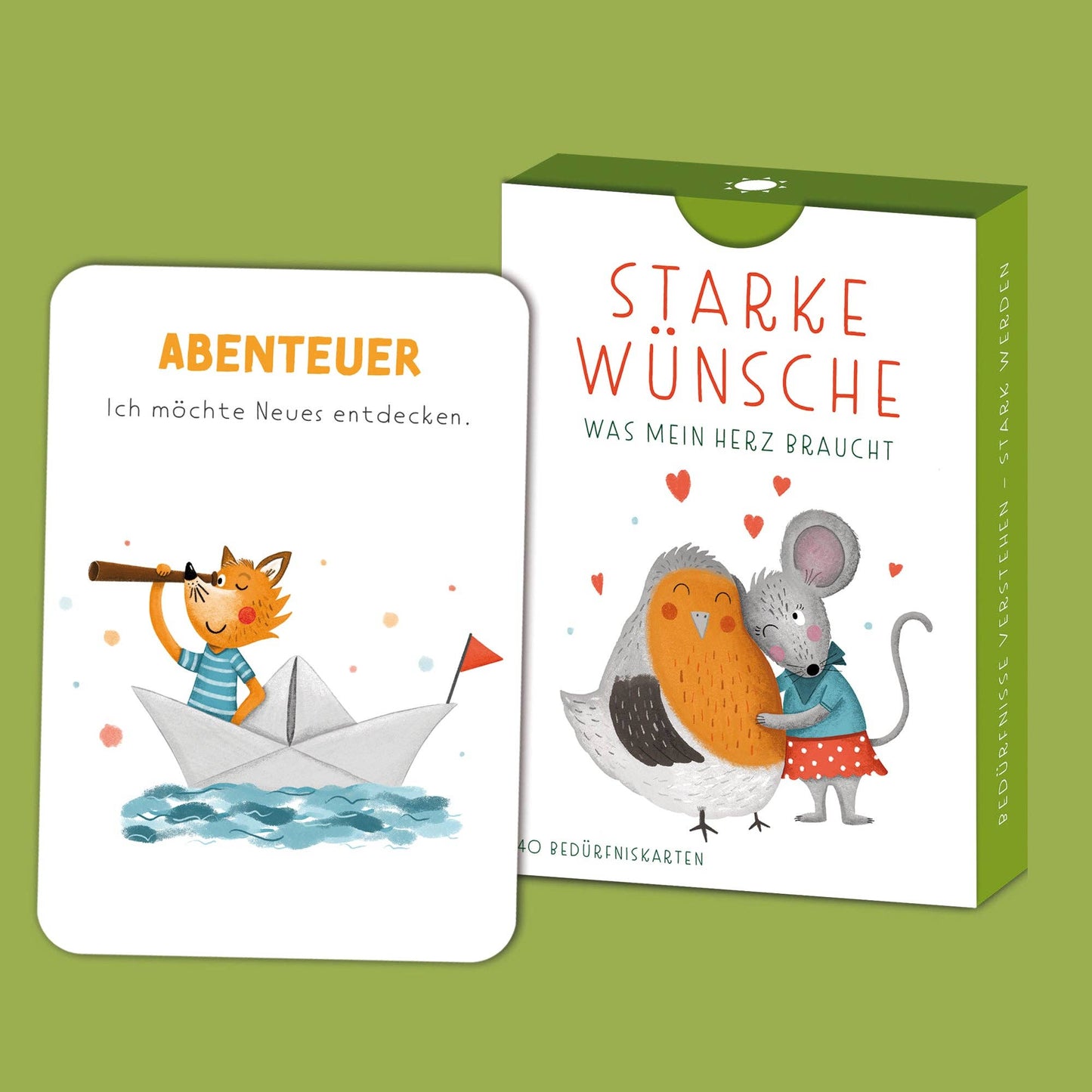 Bedürfniskarten für Kinder "Starke Wünsche"