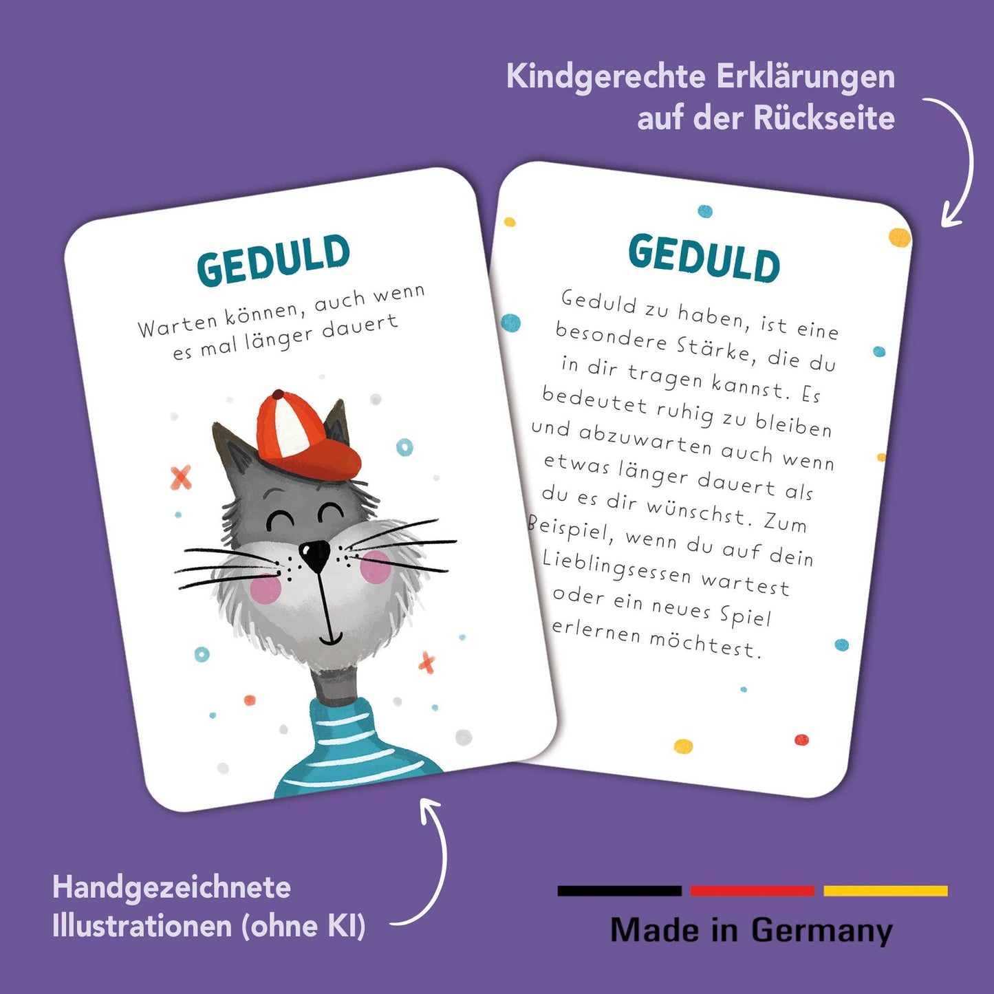 Stärkekarten für Kinder "Starker Charakter"